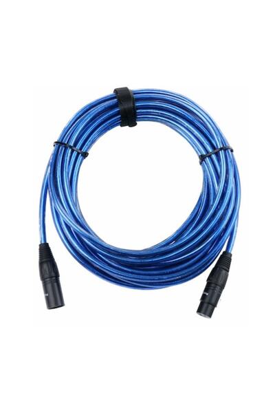 Pronomic Cablu microfon XFXM-Blue-10 XLR 10 m Albastru metalic