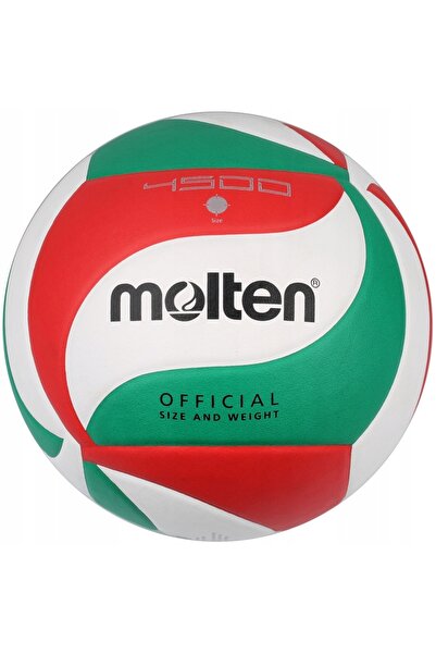 MOLTEN Minge de volei de sală, rezistentă, certificată FIVB, mărimea 4, V4M4500