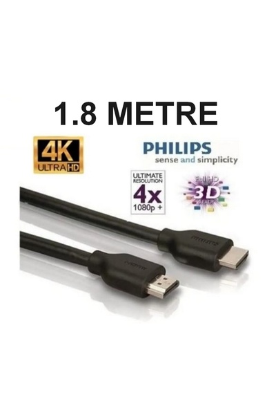 Philips 4K Ultra HD 1,8m HDMI Kablo