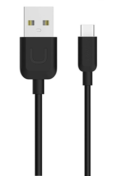 Usams Καλώδιο USB σε USB-C US-SJ099 U-Turn, 2.1A, 1μ, μαύρο