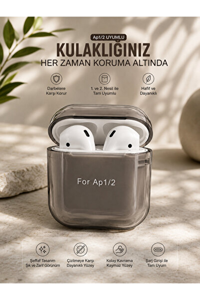 Store Air pods 1,2 nesil uyumlu kulaklık kılıfı
