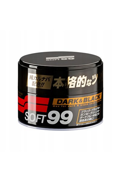soft99 Ceară auto Dark & Black, strat hidrofob 300g