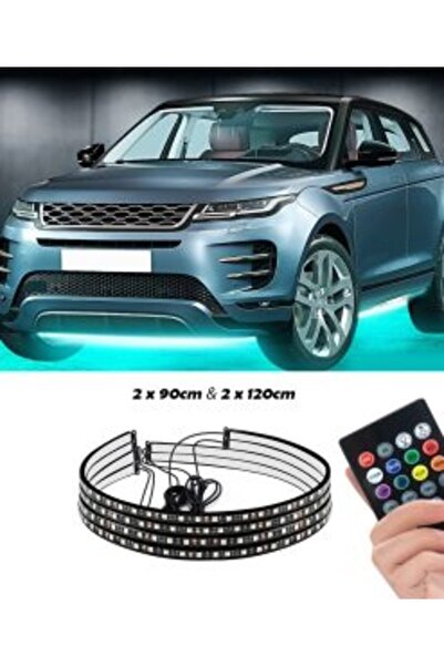OEM Σετ ταινιών LED RGB μουσικής ανταλλαγής χρωμάτων για το κάτω μέρος αυτοκι...