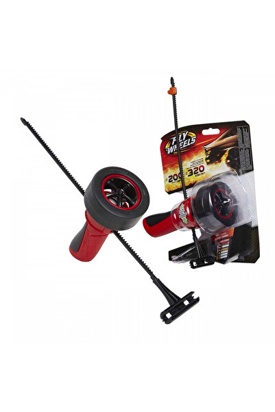 Toy Jucarie Fly Wheels 1 Tyre + Ejector Race GX, Rosu