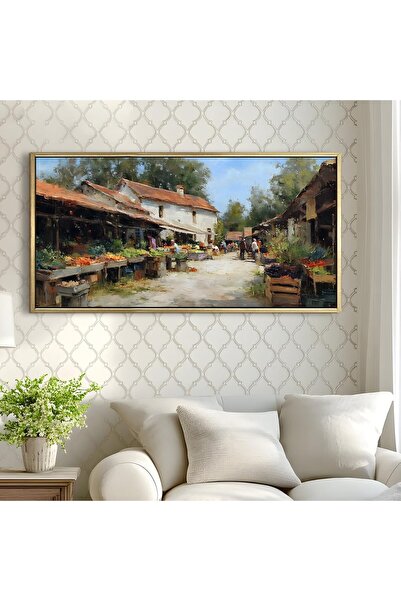 Signtouch Advertising Signtouch Rainy European Town Square Canvas Wall Art 50...