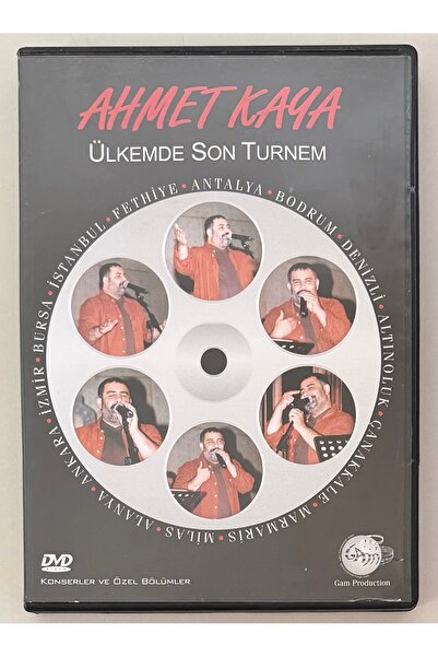 Gam Müzik Ahmet Kaya My Last Turn in My Country Dvd