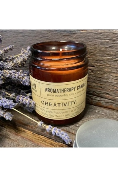 OEM RELAXARE Lumânare de aromaterapie Creativitate, ceară de soia, uleiuri es...