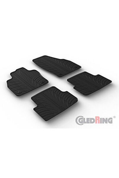Gledring Σετ 4 τεμαχίων ελαστικών πατακιών (άνω-κάτω) ειδικά για VW Taigo SUV...