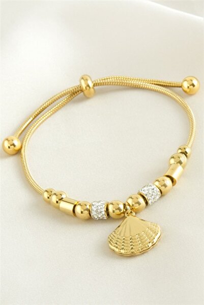 Generic Brand Oyster Luxury Steel Bracelet - Yellow