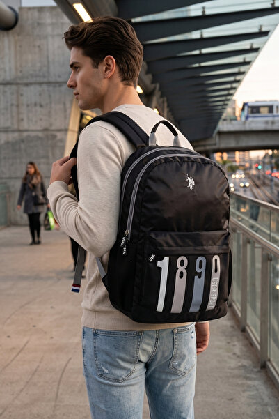 U.S. Polo Assn. Us Polo Assn Plcan 24026-24030 Unisex School Backpack Student...