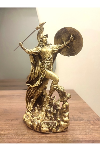 Antioch Art And Design Tasarım Athena Biblo Bilgelik ve Savaş Tanrıçası Dekor...