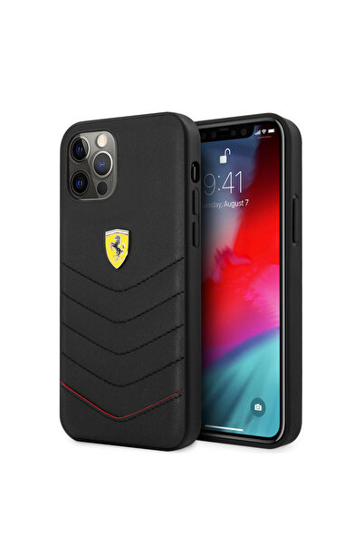 OEM Ferrari "Off Track" Quilted Leather Case Θήκη προστασίας από γνήσιο καπιτ...