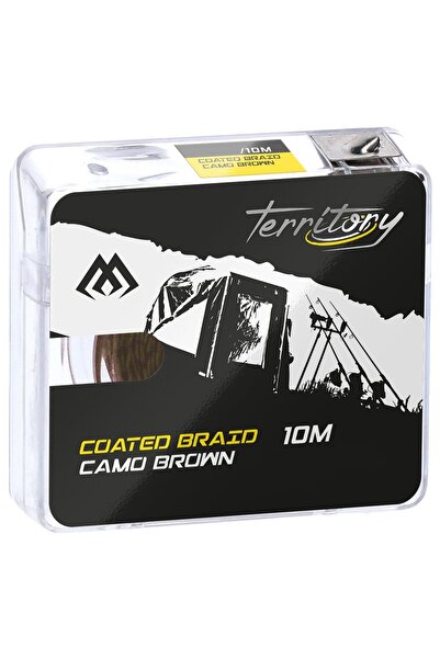 NO BRAND Pletura de prindere MIKADO Coated Braid 11,34 kg / 10 m Maro