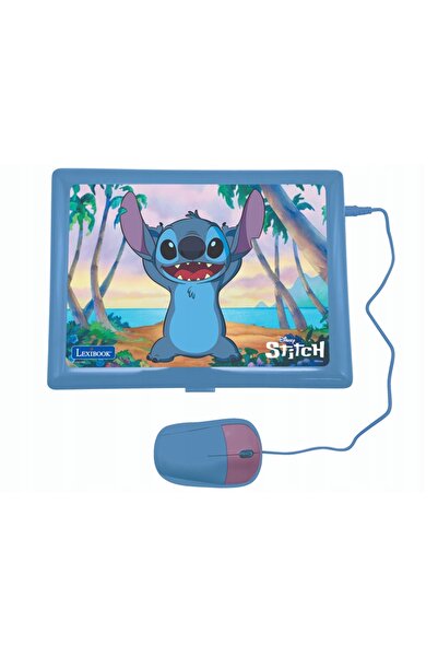 LEXIBOOK Jucărie laptop educativ Disney Stitch JC598DI17