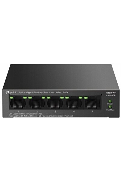 NO BRAND Switch TP-LINK LS105GP Gigabit Ethernet, 5 porturi, Funcție PoE