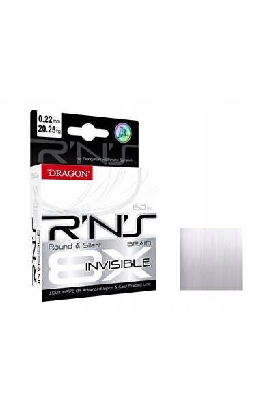 NO BRAND Plecionka DRAGON R N S 8X Invizibil 0,25 mm / 150 m Transparent