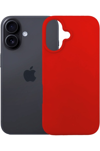 NO BRAND Husă 3MK Silicone Guardx MagCase pentru Apple iPhone 16 Roșu