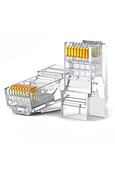 NO BRAND Conector UGREEN 60558 Modular, Categoria 6, Contacte placate cu aur ...