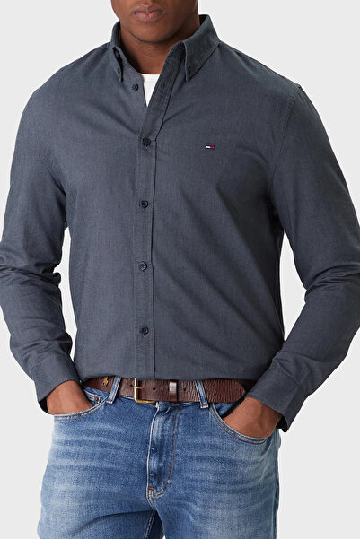 Tommy Jeans % 100 Pamuk Regular Fit Uzun Kollu Gömlek Erkek GÖMLEK DM0DM22836...