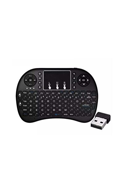 Weetotung Backlit i8 Mini Backlit Wireless Mini Keyboard Black