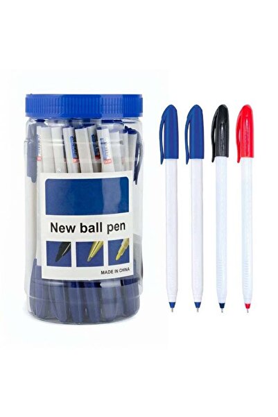 Duravel Ballpoint Pen 42 Pcs Black 3 Pcs and Red 3 Pcs, 48 Pcs Set