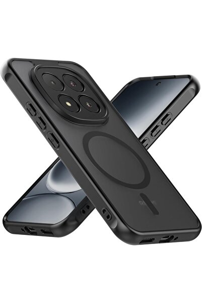 m.tk moveteck Xiaomi Redmi Note 15 Pro 4G Uyumlu Kılıf Mat Magsafe Şarj Özell...