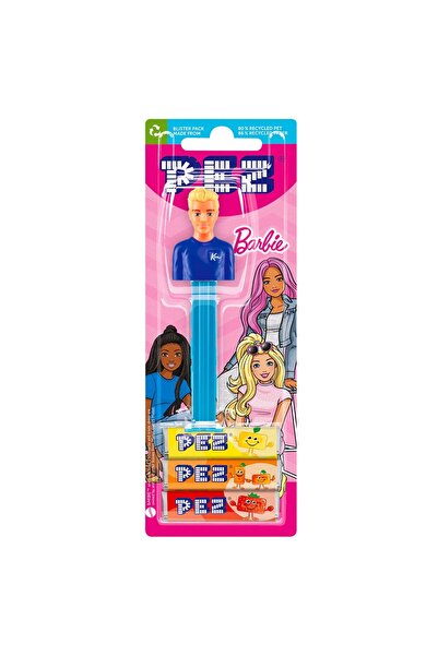 Pez Dispenser Barbie Ken – Meyve Aromalı Şekerleme Makinesi ve Şekerleme Yede...