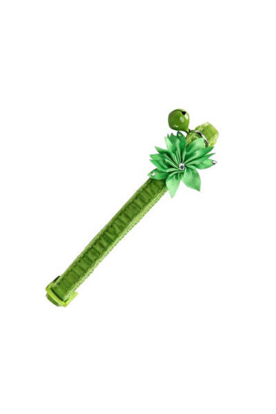 TakÇalıştır Floral Cat Collar Green 30 cm