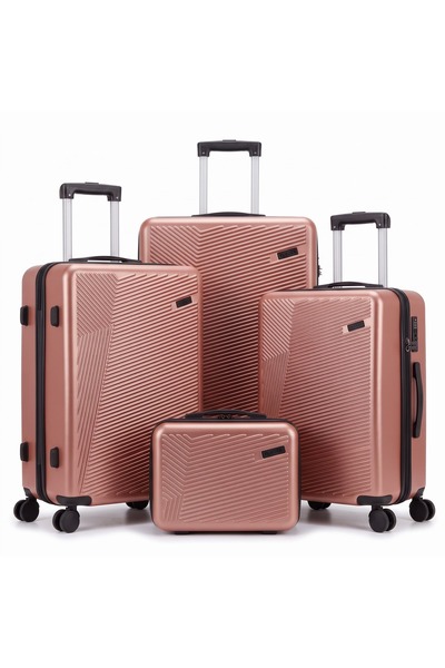 Flieger Luggage 4 Piece Luggages Travel Bags Luggage Suitcases Set with Vanit...