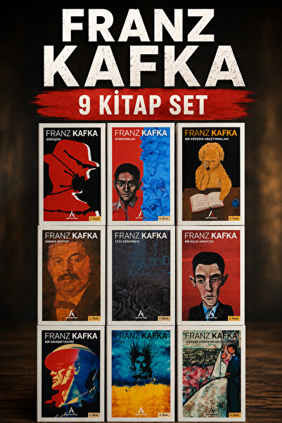 Mavi Çatı Yayınları FRANZ KAFKA 9 KİTAP SET