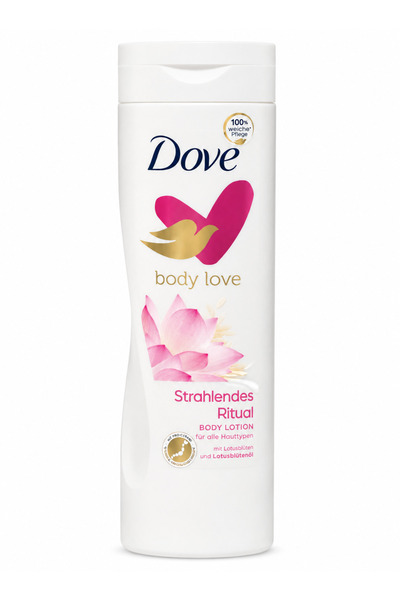 Dove Loțiune de corp Ritual Strălucitor cu extract de lotus, 400 ml