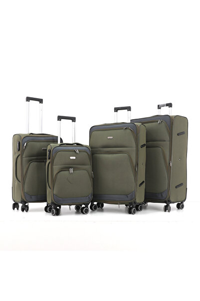 MELIFE 4 Piece Soft Luggage Set | 20", 24", 28", 32" | Lightweight Travel Tro...