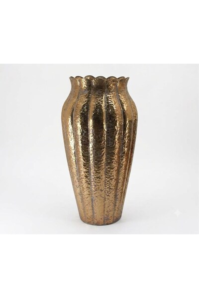 PANALI Metal Decorative Vase Large Size 68.5 X 35.5 cm