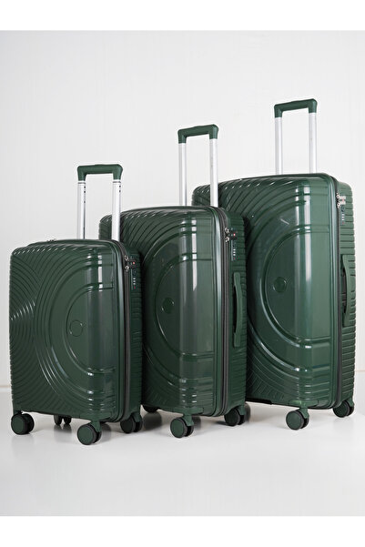 Generic 3-Piece Luggage Set, Polypropylene Material, Lightweight, TSA Lock, 3...