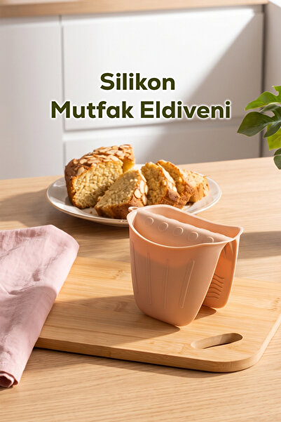 Porsima 33006-1 Silikon Fırın Eldiveni Isı Yalıtımlı Mikrodalga Fırın Tencere...