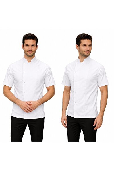 MESASTORE ΛΕΥΚΟ ΚΟΝΤΟΜΑΝΙΚΟ ΜΠΟΥΦΑΝ ΣΕΦ ΟΥΝΙΣΕΞ ΕΠΑΓΓΕΛΜΑΤΙΚΟ ΜΠΟΥΦΑΝ ΣΕΦ