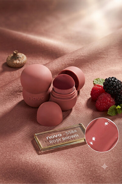 Yallabena Little Mushroom Milk Jar Lip Mud – Matte Lip Tint with Mousse Textu...