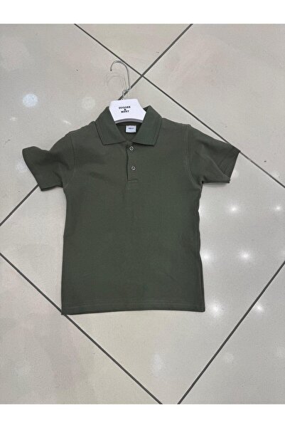 ERKEK ÇOCUK HAKİ POLO YAKALI TİŞÖRT