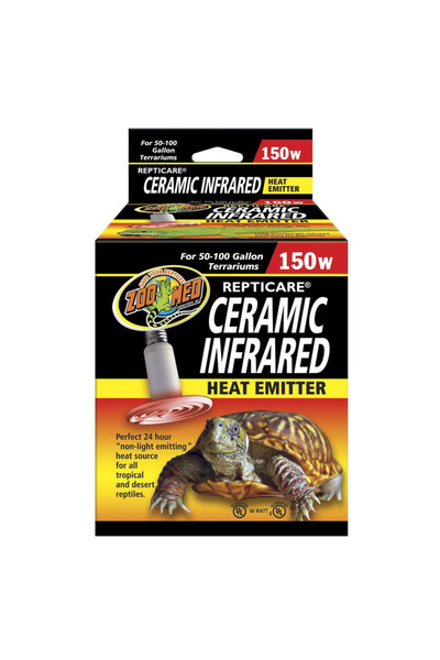 ZooMed Zoo Med Ceramic Infrared Heat Emitter 150W For Reptile Terrarium