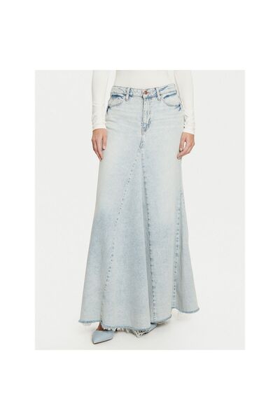 Guess Fustă de blugi pentru femei W5RD95D5LQ1 Albastru