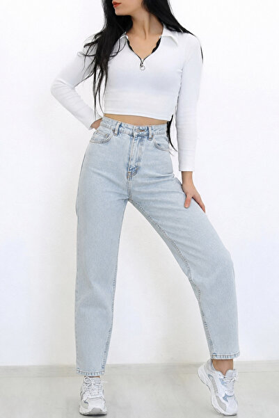 sion jeans Julia Milano Νέα Σεζόν Ice Snow Wash Boyfriend Casual Wear Γυναικε...
