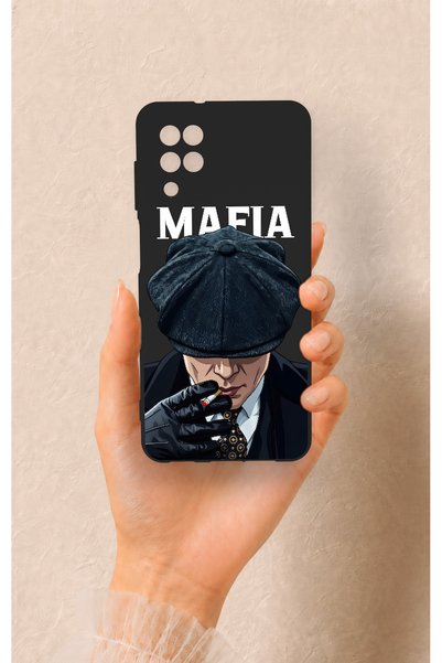 Vip Case حافظة سيليكون متوافقة مع هاتف سامسونج A12 من ماركة MAFIA