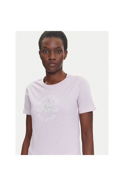 Converse Γυναικείο T-shirt 10027751-A03 Ροζ