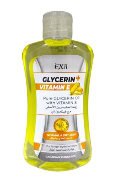 EXA Exa Brand Original Gliserin Oil with Vitamin E Moisturizes & Hydrates Int...