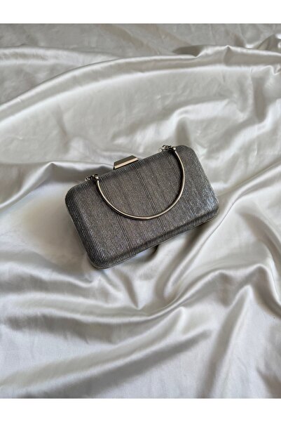 Mia Collection Lopez Model Wedding Engagement Evening Dress Bag Platinum