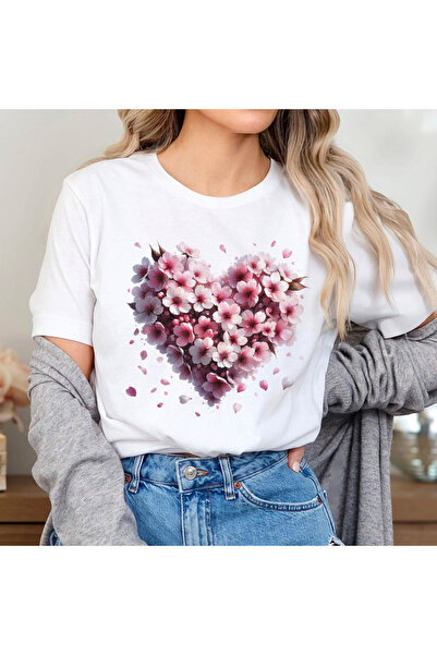 Orielle Tricou Inimă înflorită