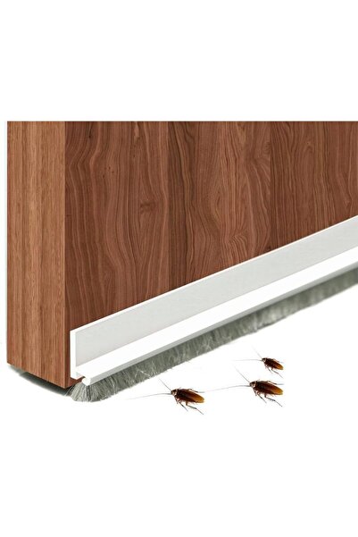 Arabest Under Door Draft Stopper with Brush,Quiet Door Sweep,39" Length,2" Wi...