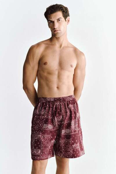 H&M Patterned swim shorts