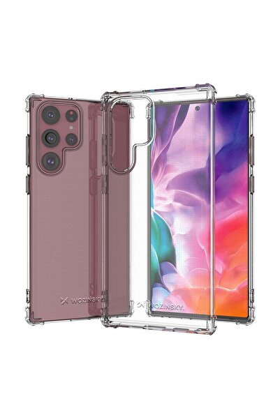 WOZINSKY Husă de protecție pentru Samsung Galaxy S22 Ultra, transparentă