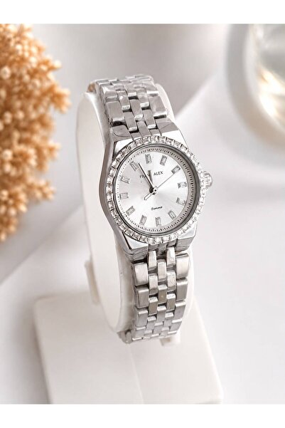 Frank Alex Silver Wristwatch
